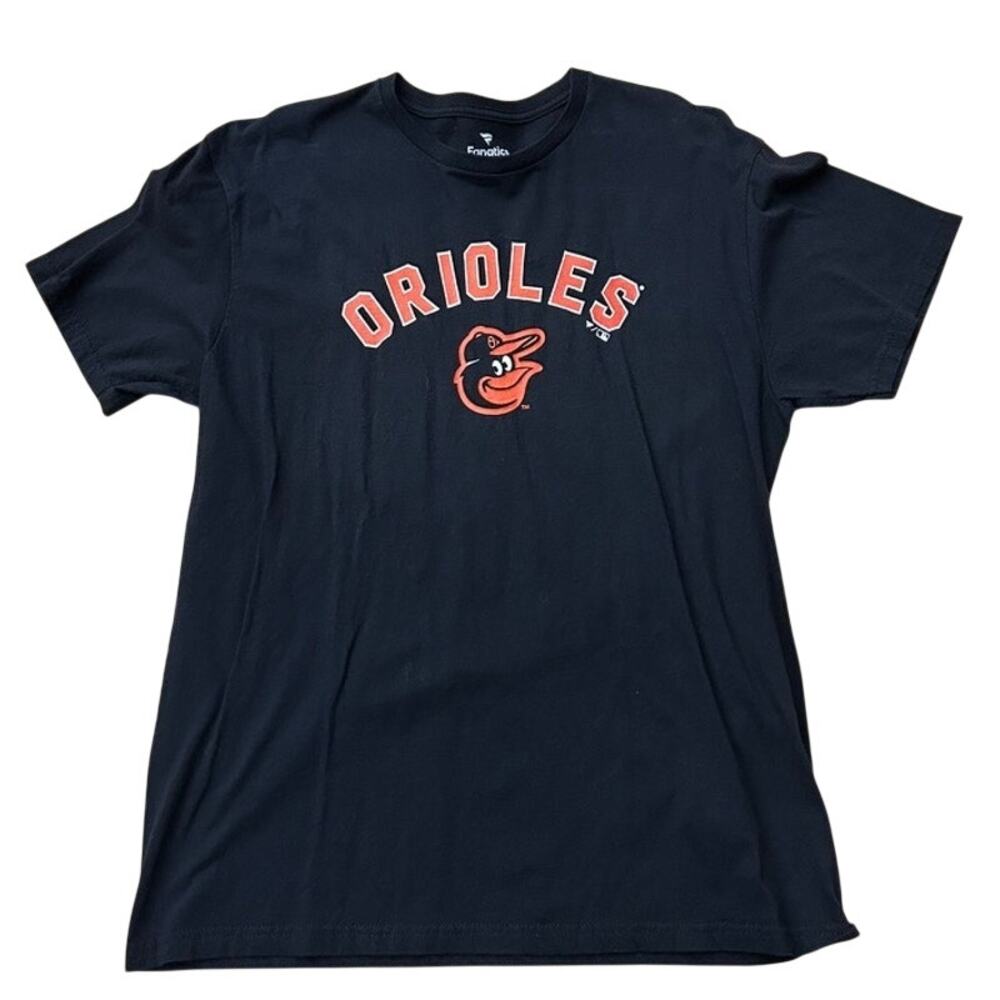 Baltimore Orioles MLB Austin Powers black orange fanatics shirt Size Large